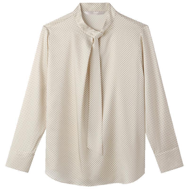 19 Momme Silk Woven Blouse GOELIA