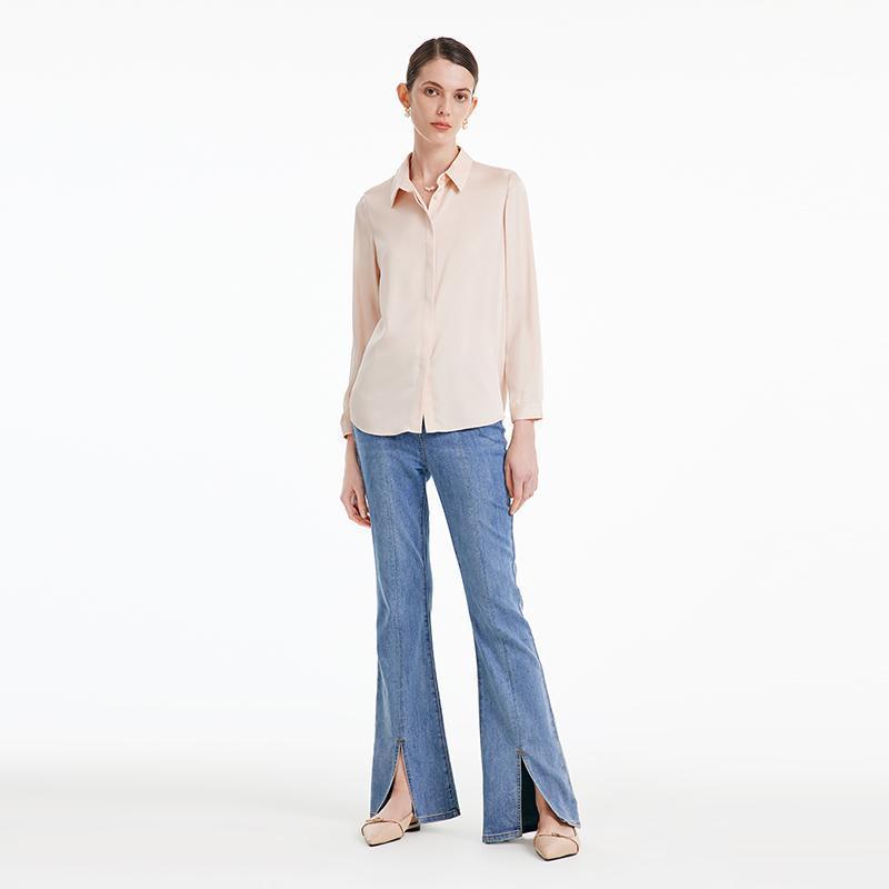 22 Momme Pure Silk Shirt GOELIA