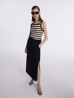 Striped Knitted Women Tank Top GOELIA