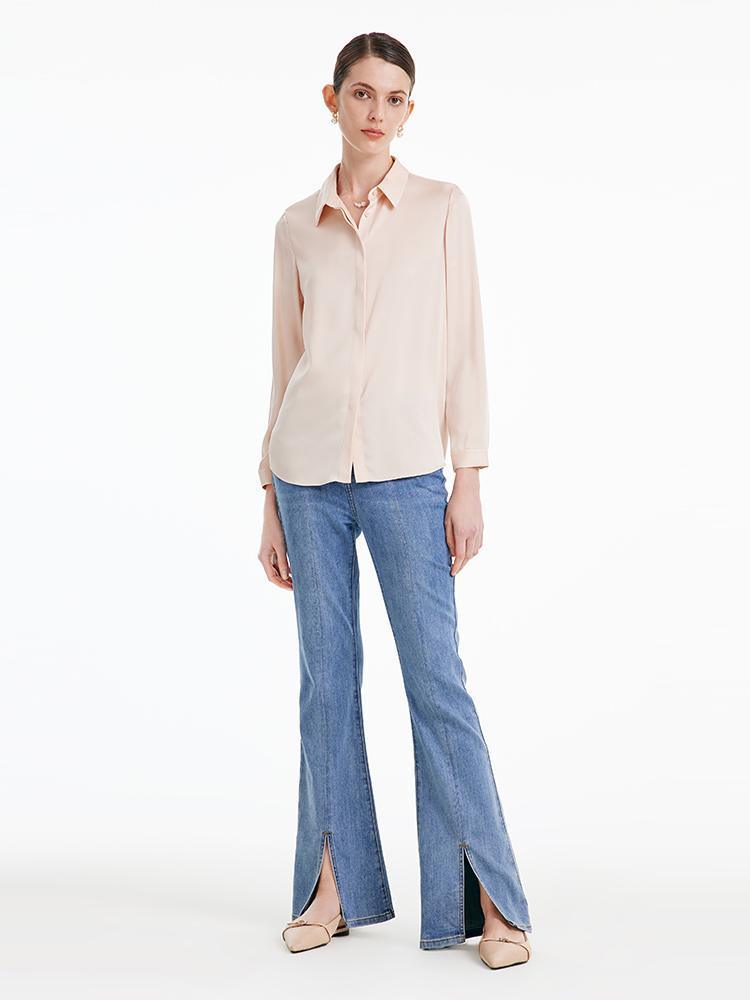 22 Momme Pure Silk Shirt GOELIA