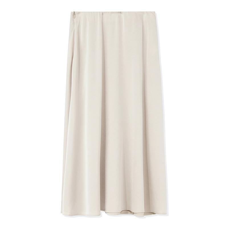 Acetate Side Split Skirt GOELIA