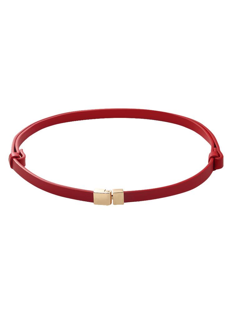 Chic Thin Leather Belt GOELIA