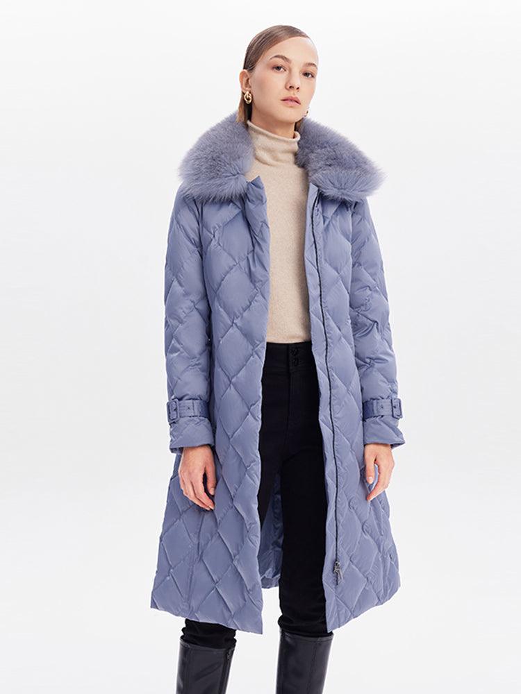 Fox Fur Goose Down Coat GOELIA