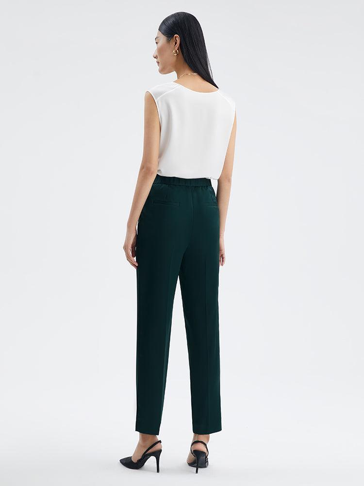 Triacetate Tapered Pants GOELIA