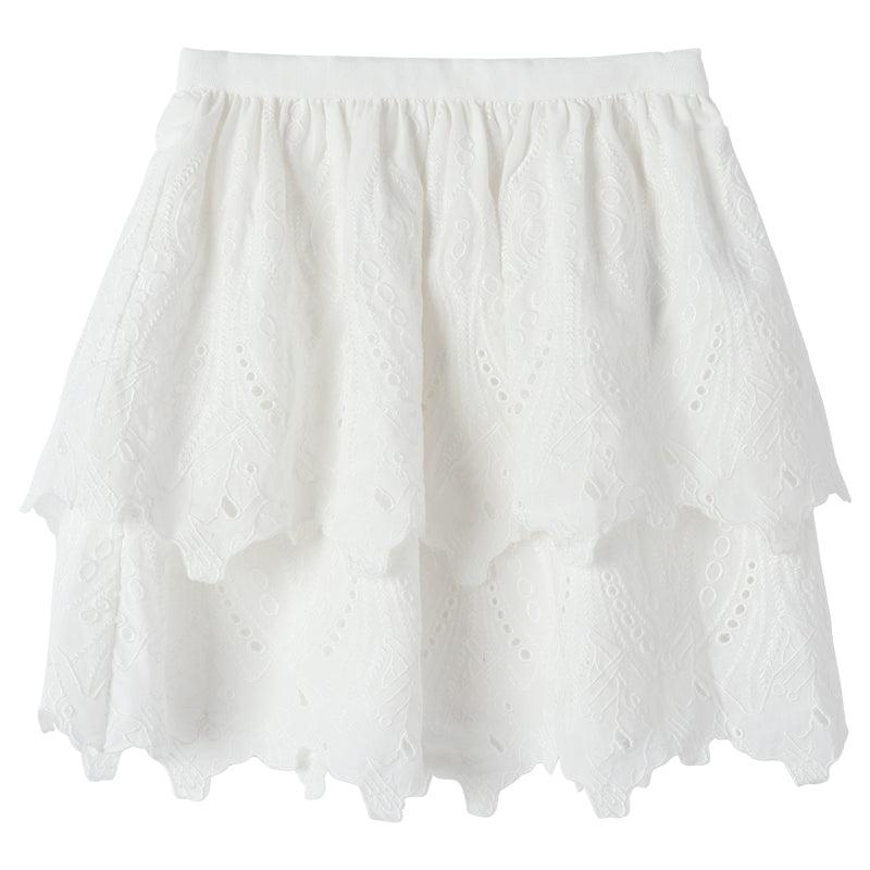 Ruffle Tiered Skirt (Kids) GOELIA