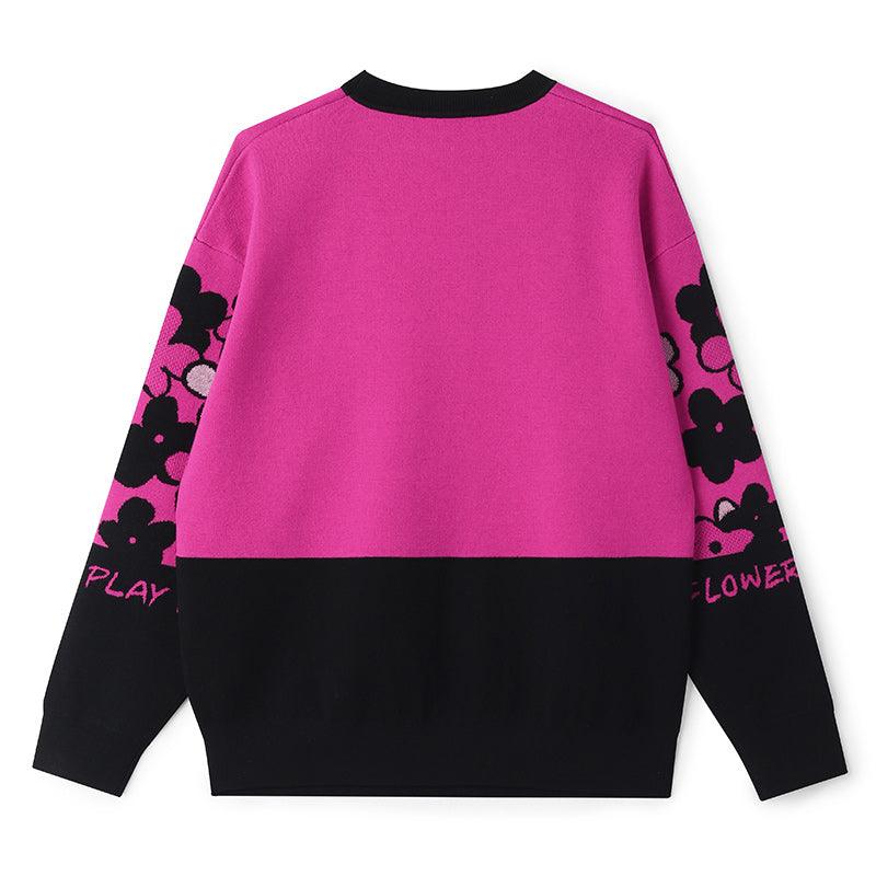 Tencel Woolen Jacquard Sweater GOELIA