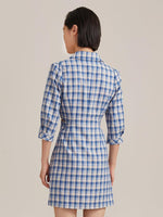 Gathered Waist Plaid Mini Skirt GOELIA