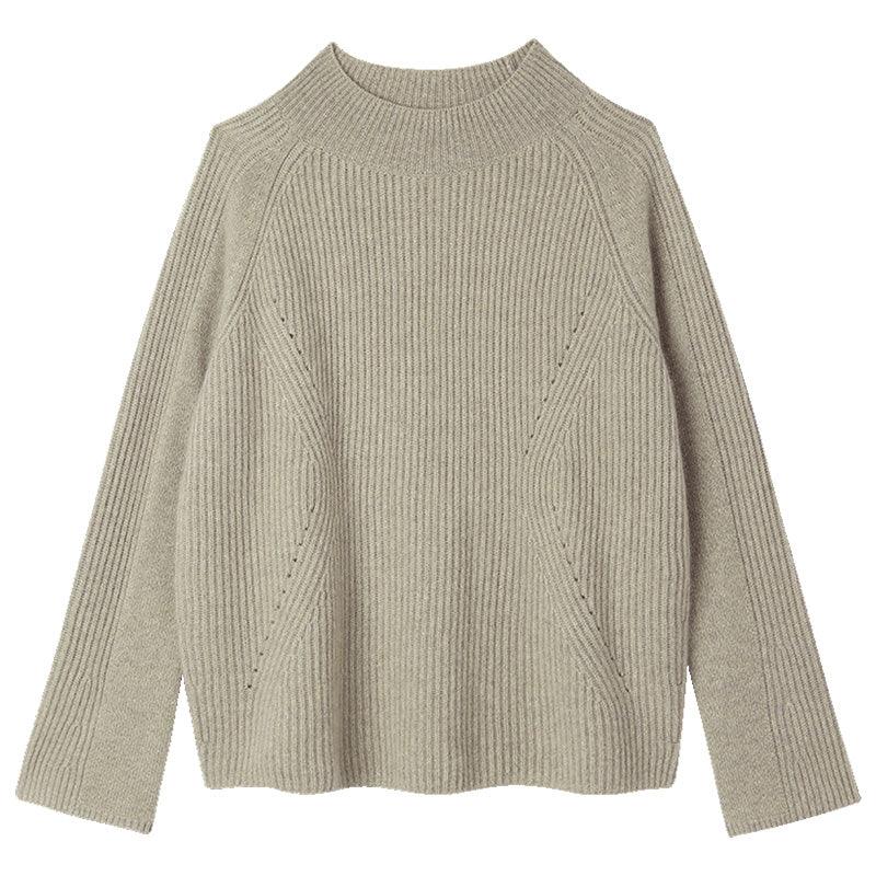 Round Neck Cashmere Sweater GOELIA