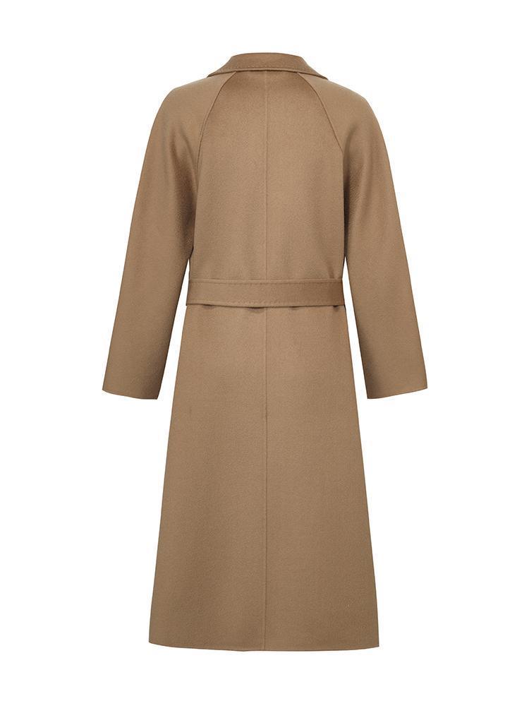 Pure Cashmere Tie-up Coat GOELIA