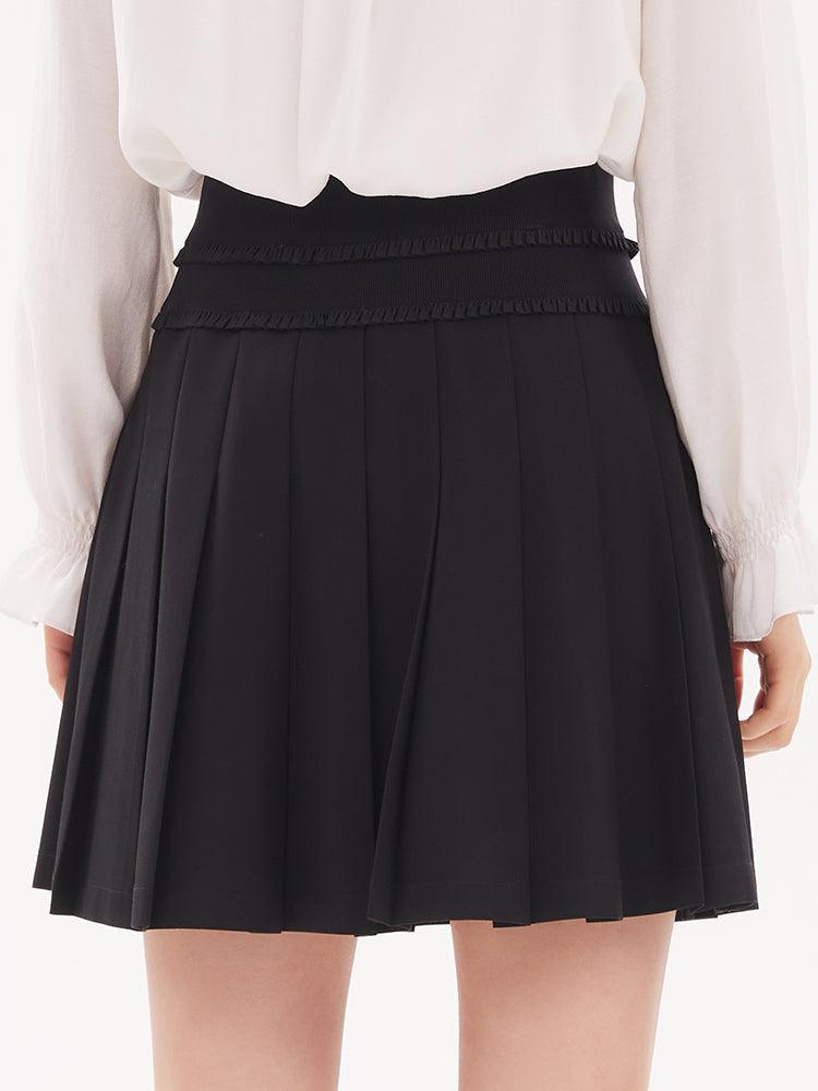 Preppy Pleated Skirt GOELIA