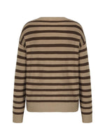 Machine Washable Wool Stripe Sweater GOELIA