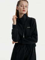 Air Cotton Jacket And Striped Vest Dress Set GOELIA