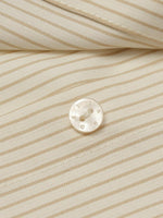 Beige Shirt And Knit Vest Two-Piece Set GOELIA