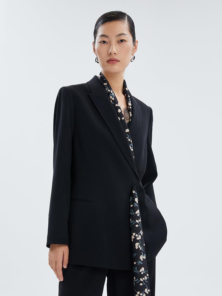 Triacetate Blazer With Silk Scarves GOELIA