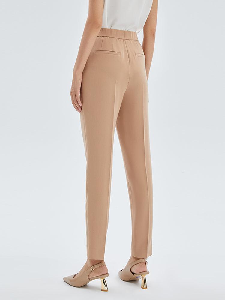 Acetate Ankle Length Pants GOELIA