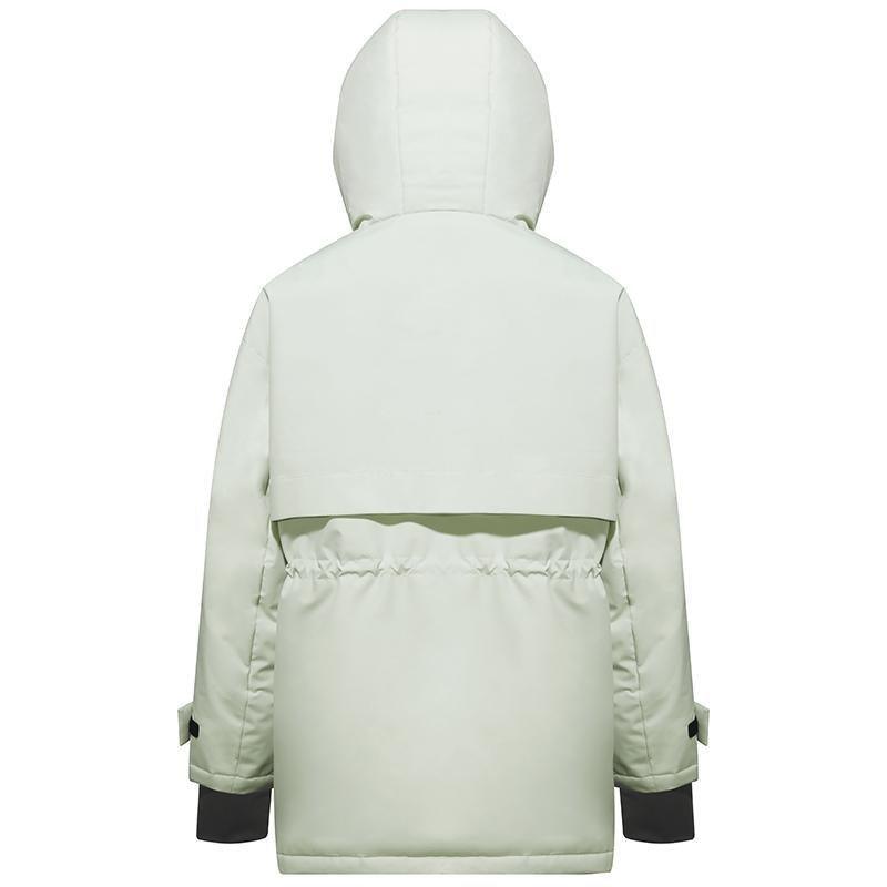 Hooded Casual Goose Down Jacket GOELIA