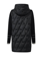 Machine Washable Wool Patchwork Goose Down Garment GOELIA