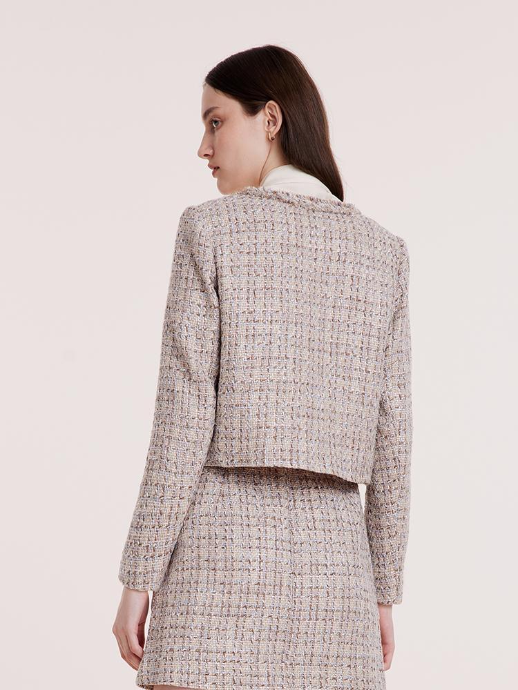 Knitted Tweed Short Jacket GOELIA