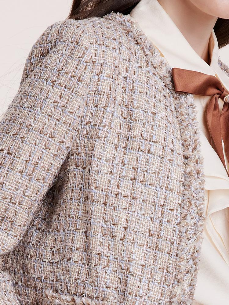 Knitted Tweed Short Jacket GOELIA