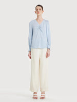 22 Momme Silk Woven Shirt GOELIA