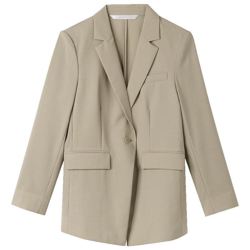 Machine Washable Worsted Wool Blazer GOELIA