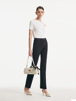 White Knit Top GOELIA