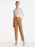 Woolen V-Neck Bottom Shirt GOELIA