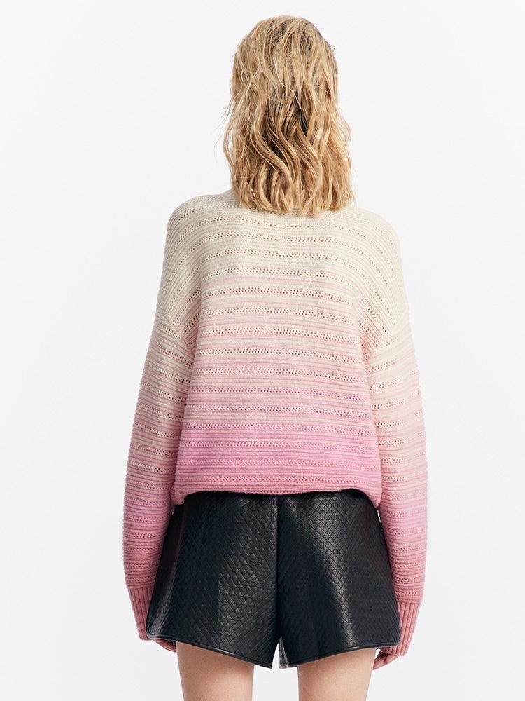 Gradient Woolen Sweater GOELIA