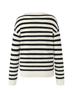 Machine Washable Wool Stripe Sweater GOELIA
