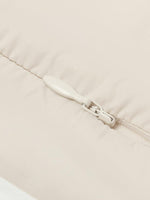 Machine Washable Wool Patchwork Goose Down Garment GOELIA