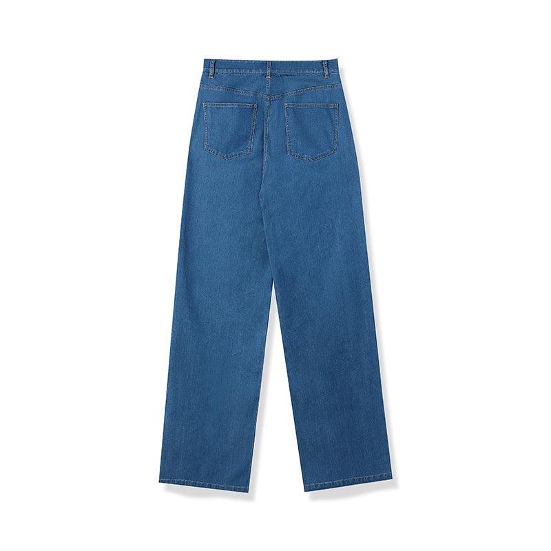 High Waist Straight Jeans GOELIA