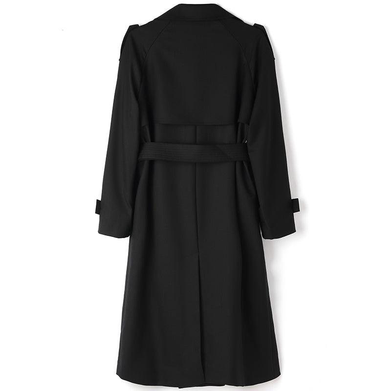 Worsted Woolen Trench Coat GOELIA