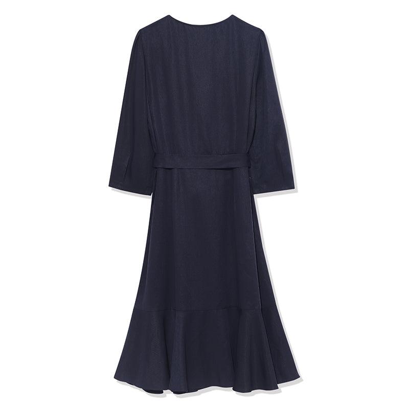 Tencel Asymmetrical Dress GOELIA