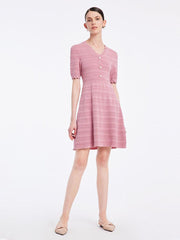 Tencel Woolen Knitted Dress GOELIA