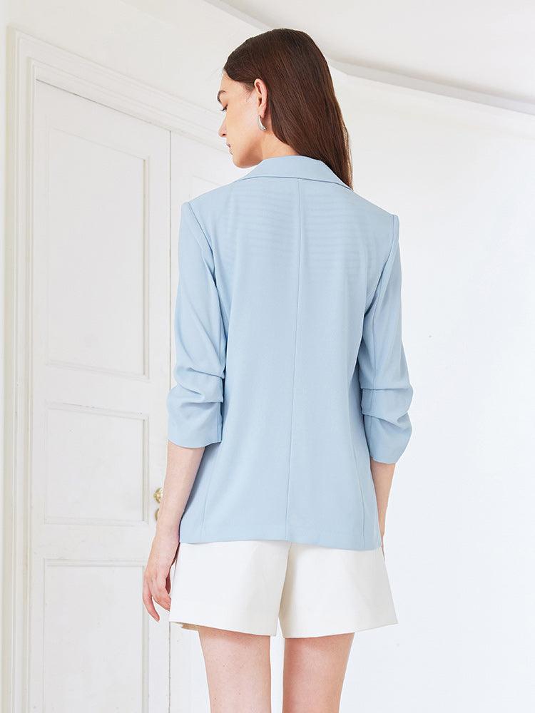 Minimalist One-Button Blazer GOELIA