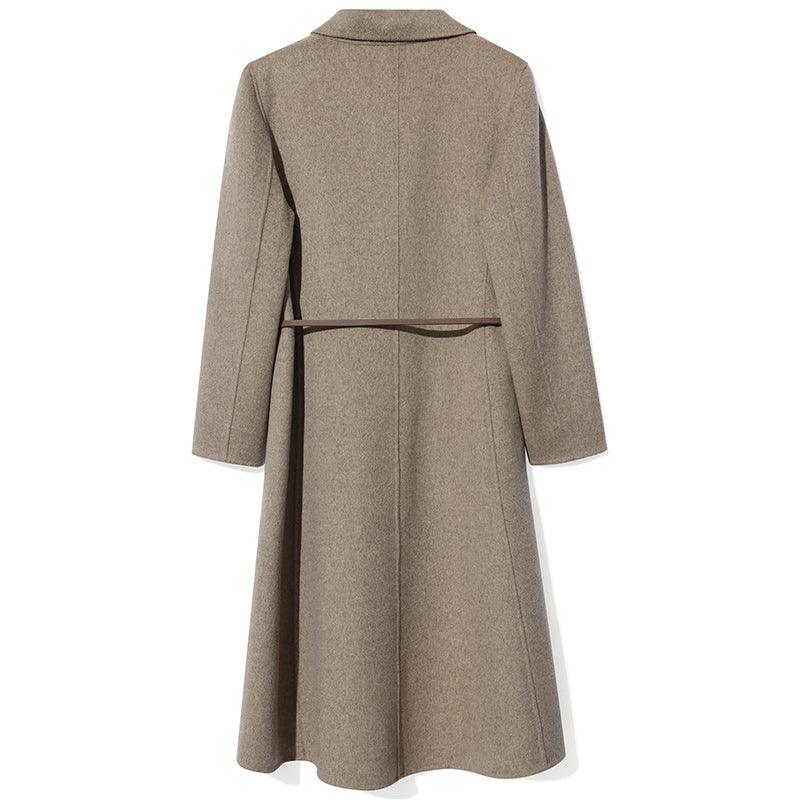 Full Cashmere Slim-Fit Overcoat GOELIA