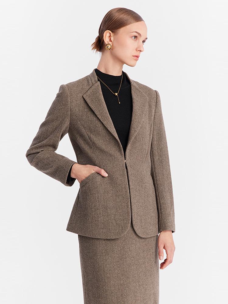 Washable Wool Slim-Fit Blazer GOELIA