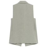 Green Oversized Vest Blazer GOELIA