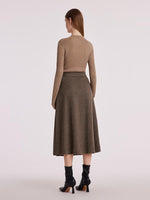 Machine Washable Wool Seamless Sweater GOELIA