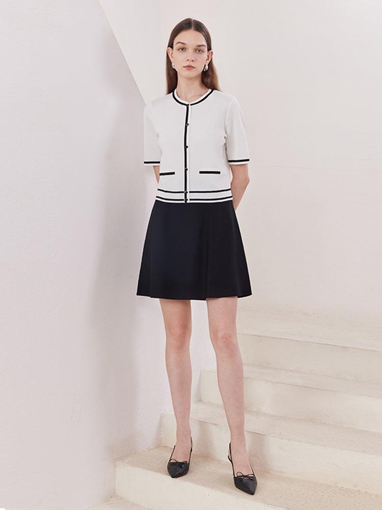 Tencel Short Sleeve Two-piece Suit GOELIA