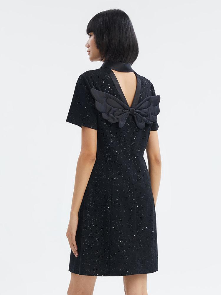 Sequins Woven Dress GOELIA