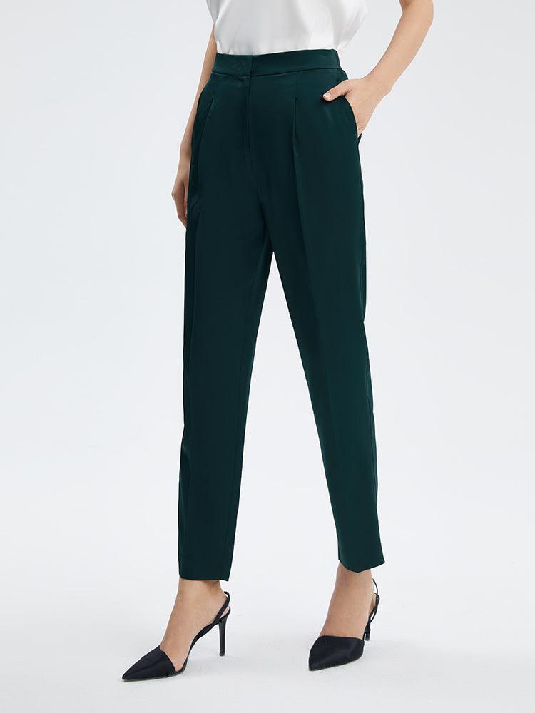 Triacetate Tapered Pants GOELIA