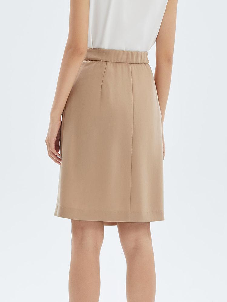 Acetate Double-layer Skirt GOELIA