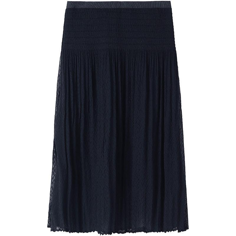 Double-Layer Hand-Pleated Skirt GOELIA