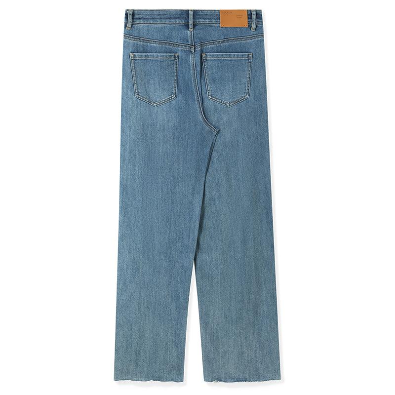 Straight-legged Ankle Length Jeans GOELIA