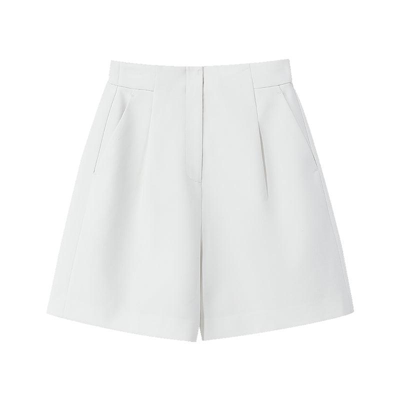 White A-shape Basic Short GOELIA