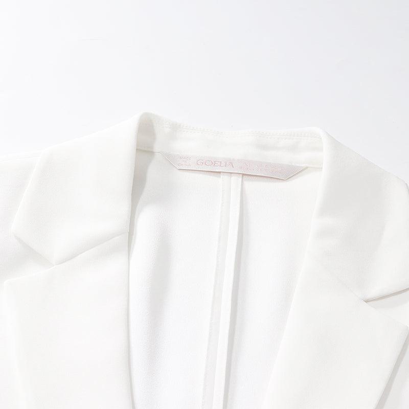 Minimalist One-Button Blazer GOELIA