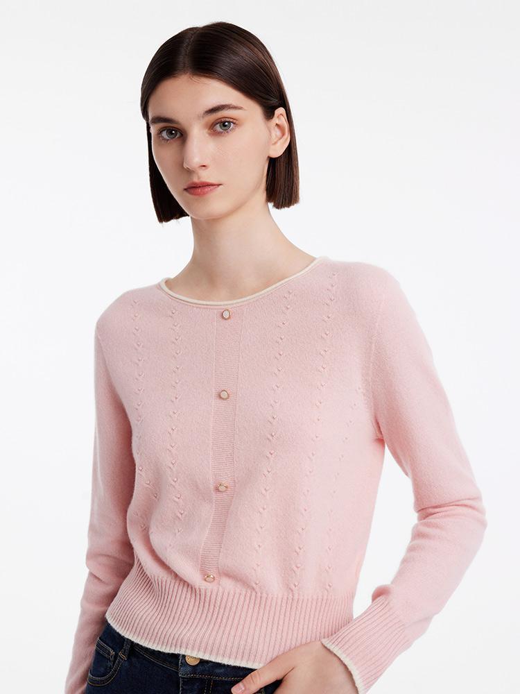 One-piece Seamless Wool Sweater GOELIA