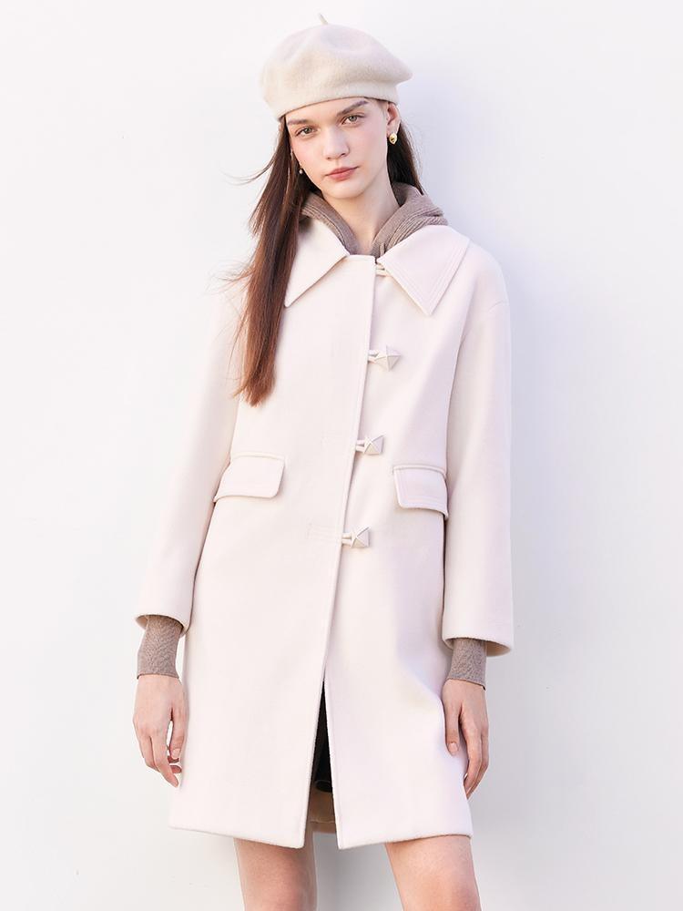 Lapel Mid-length Coat GOELIA