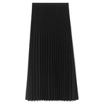 Pleated Mid-Calf Skirt GOELIA